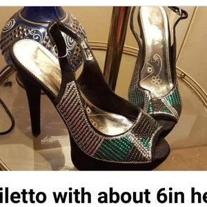 6in stiletto heels